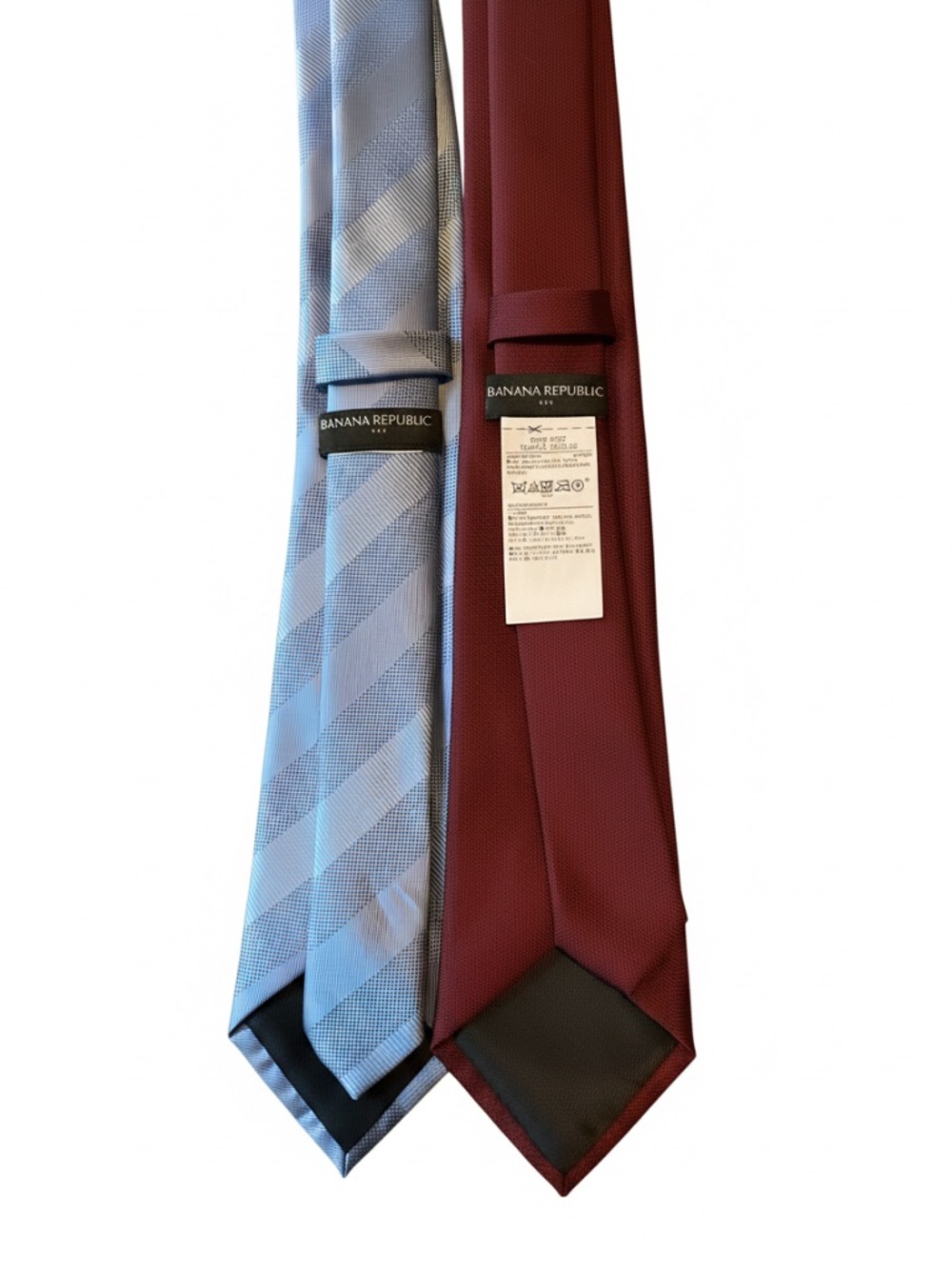 2 men’s Banana republic neck ties.